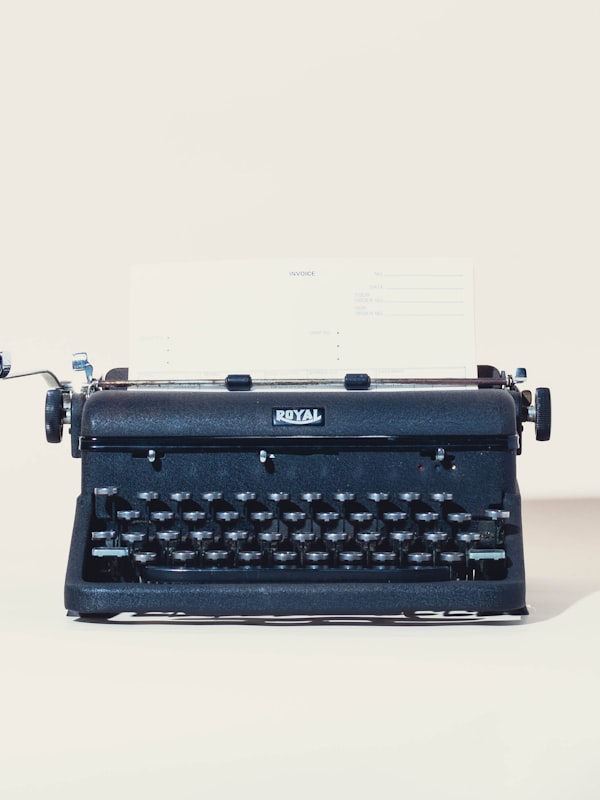 Writer at work